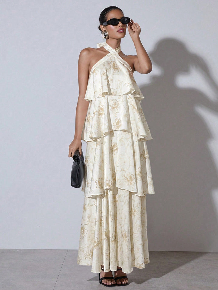 Rochie maxi SHEIN, mix culori