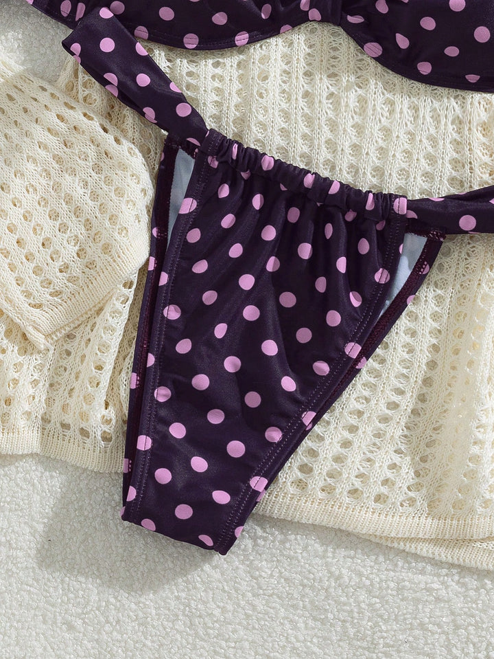 Set bikini SHEIN, mix culori