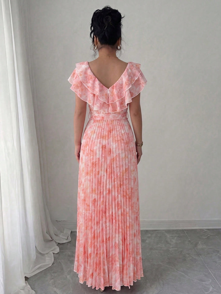 Rochie maxi SHEIN, mix culori