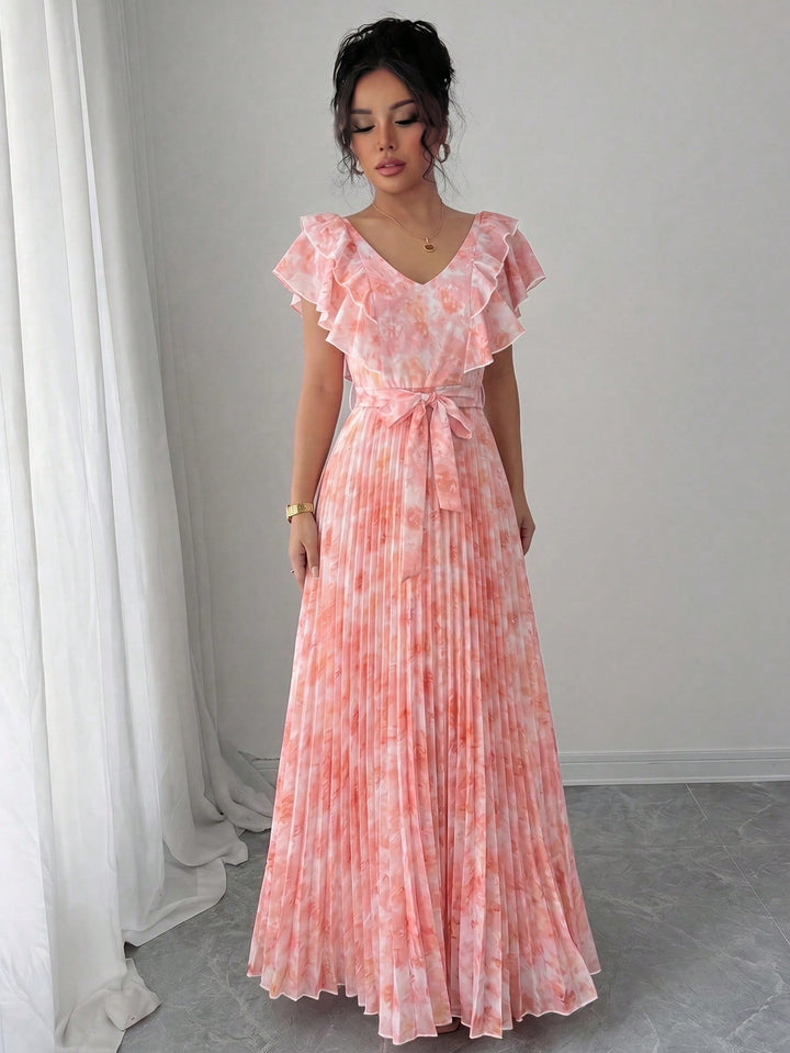 Rochie maxi SHEIN, mix culori
