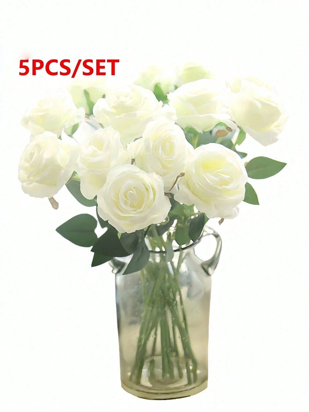 Floari artificiale SHEIN, alb