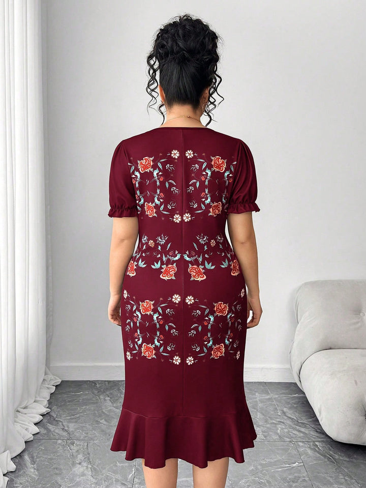 Rochie SHEIN, vișiniu