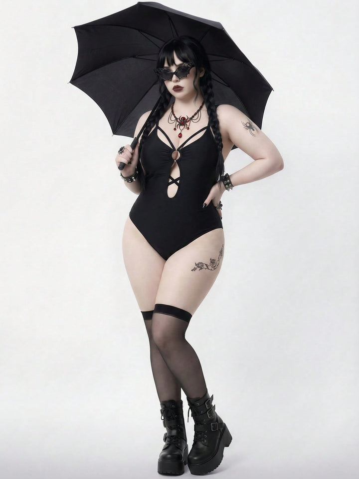 Costum de baie SHEIN, negru