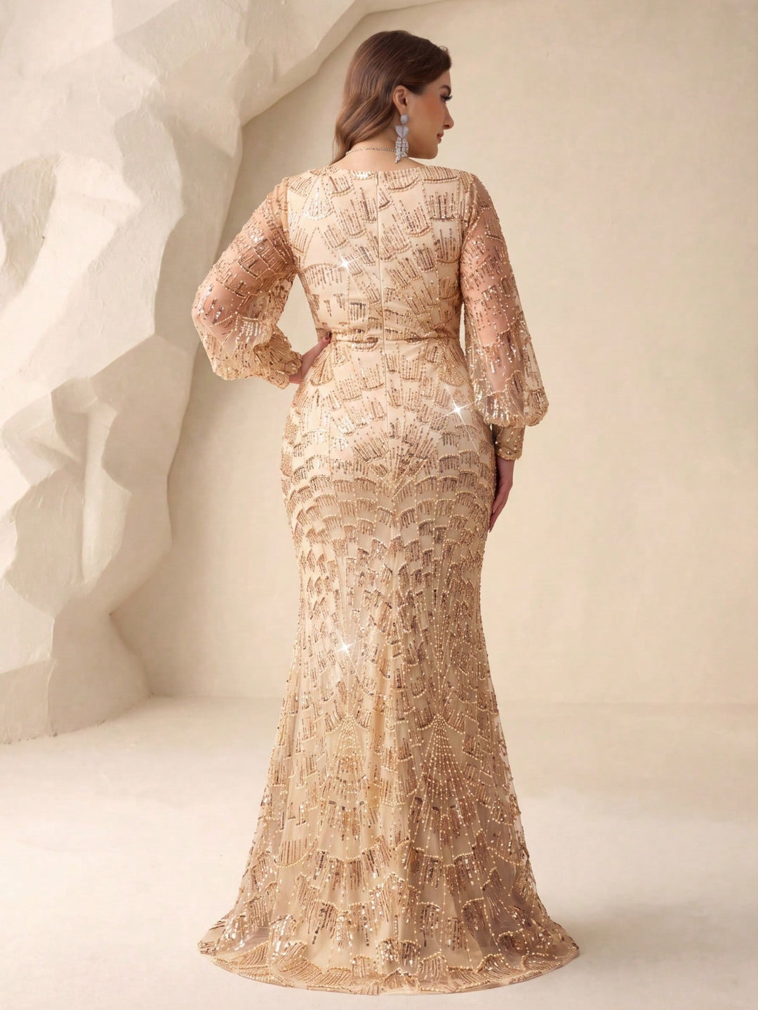 Rochie SHEIN, auriu