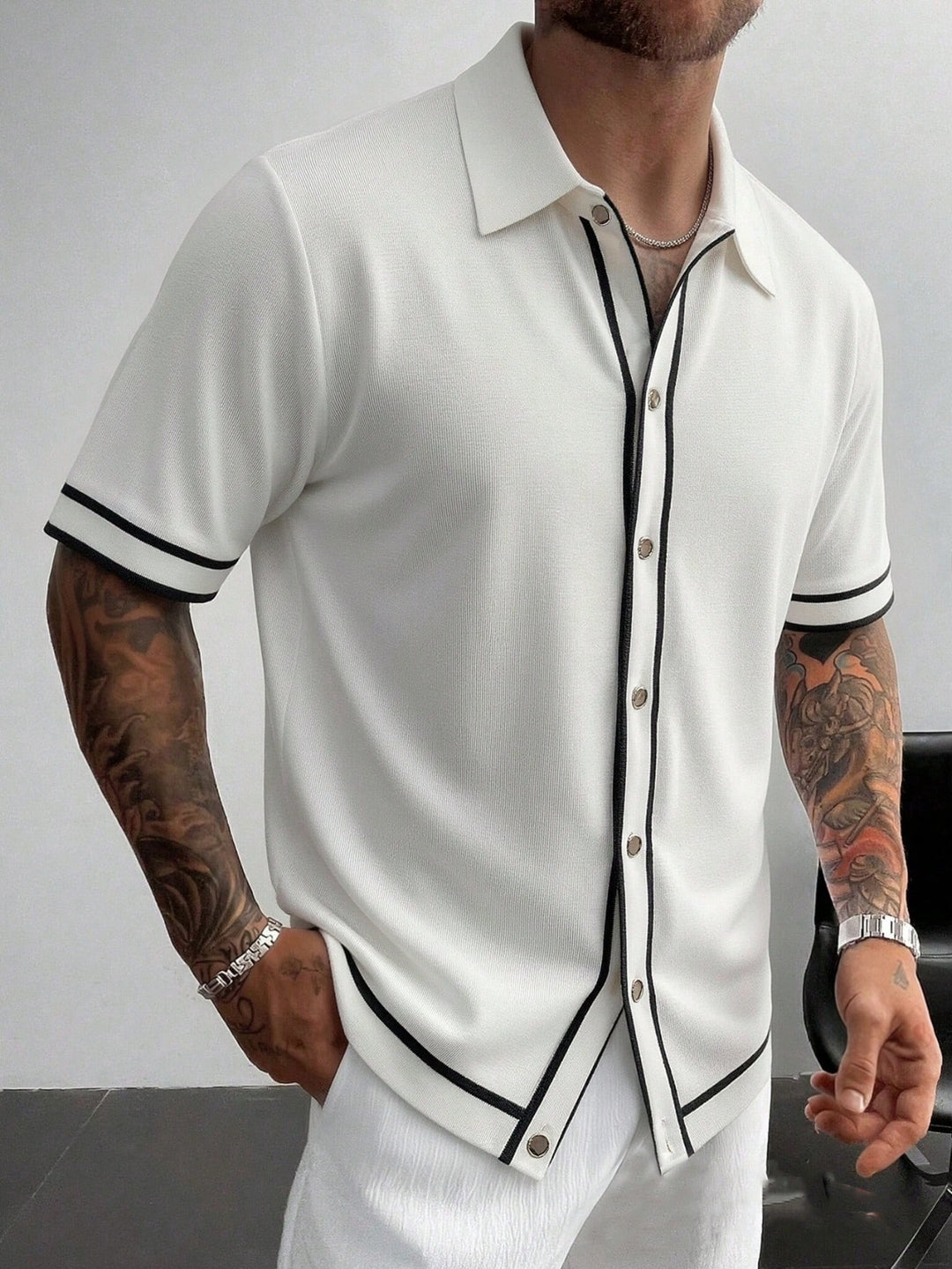 Cardigan SHEIN, alb