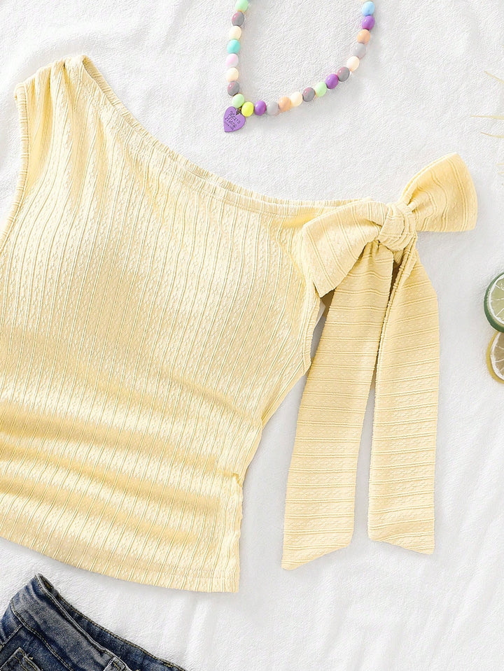 Top SHEIN, galben