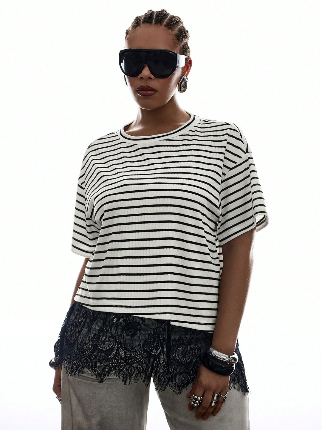 Tricou SHEIN, negru