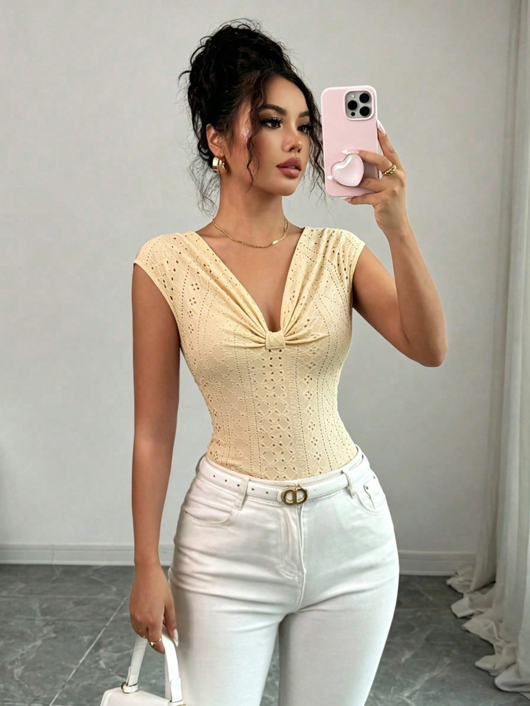 Tricou SHEIN, galben