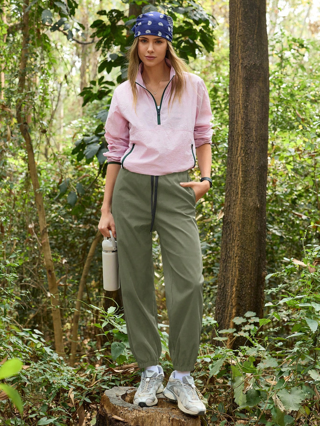 Pantaloni SHEIN, kaki