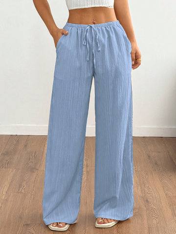 Pantaloni SHEIN, albastru