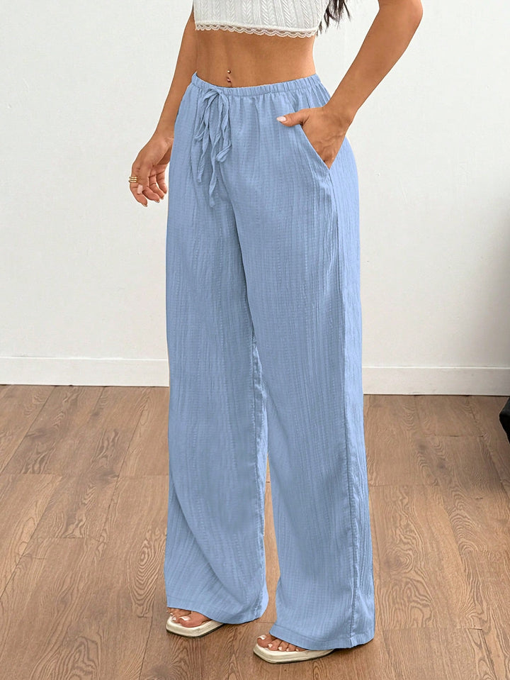 Pantaloni SHEIN, albastru