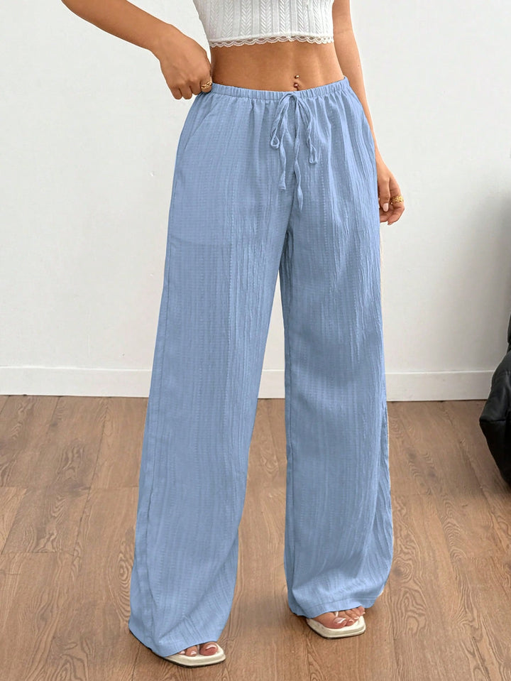 Pantaloni SHEIN, albastru