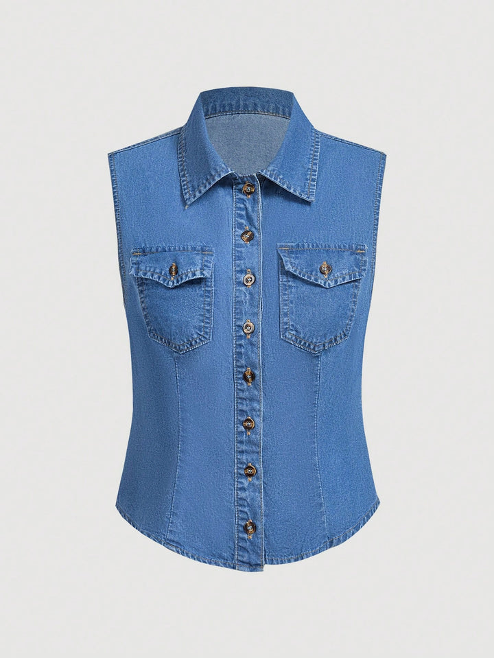Top SHEIN, albastru