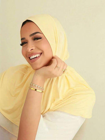 Hijab SHEIN, galben