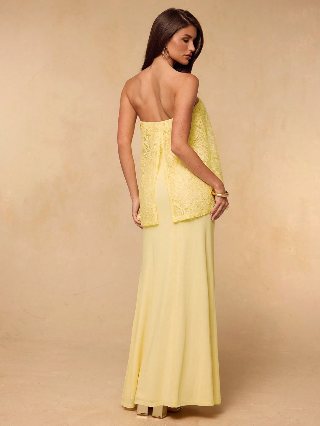 Rochie maxi SHEIN, galben