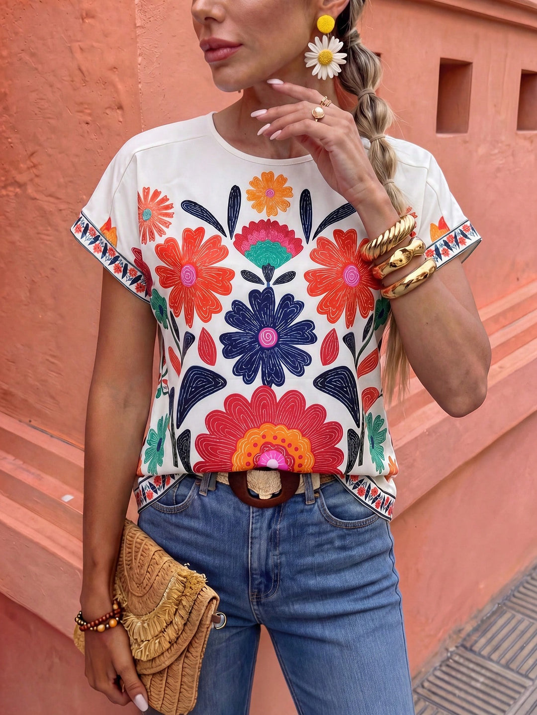 Tricou SHEIN, mix culori