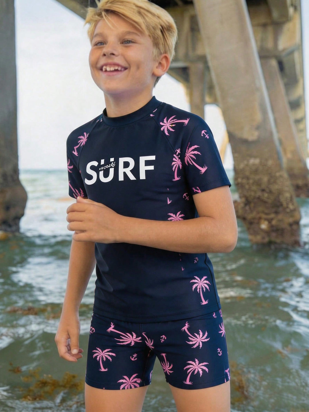 Short de baie SHEIN, mix culori