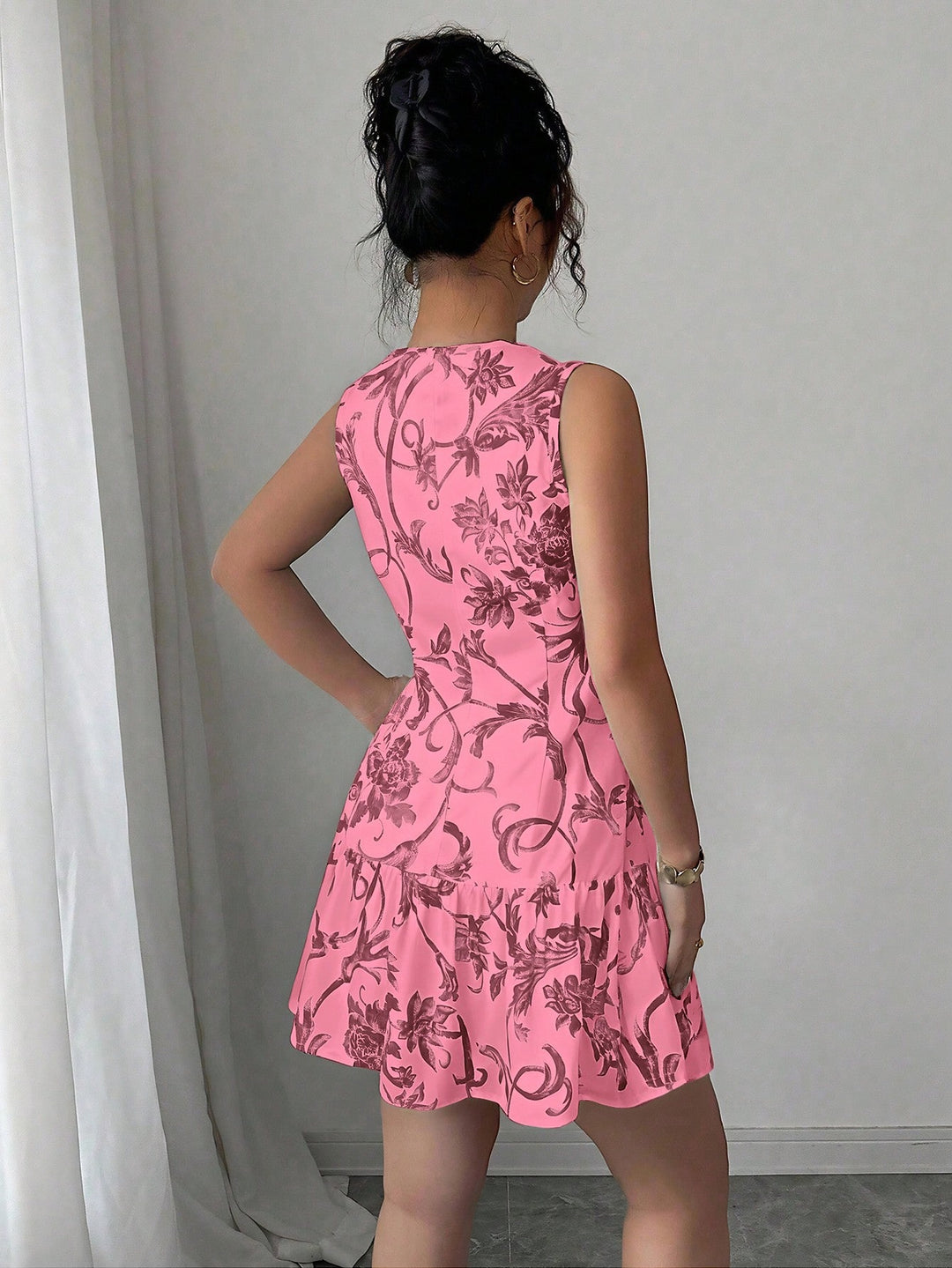 Rochie mini SHEIN, roz