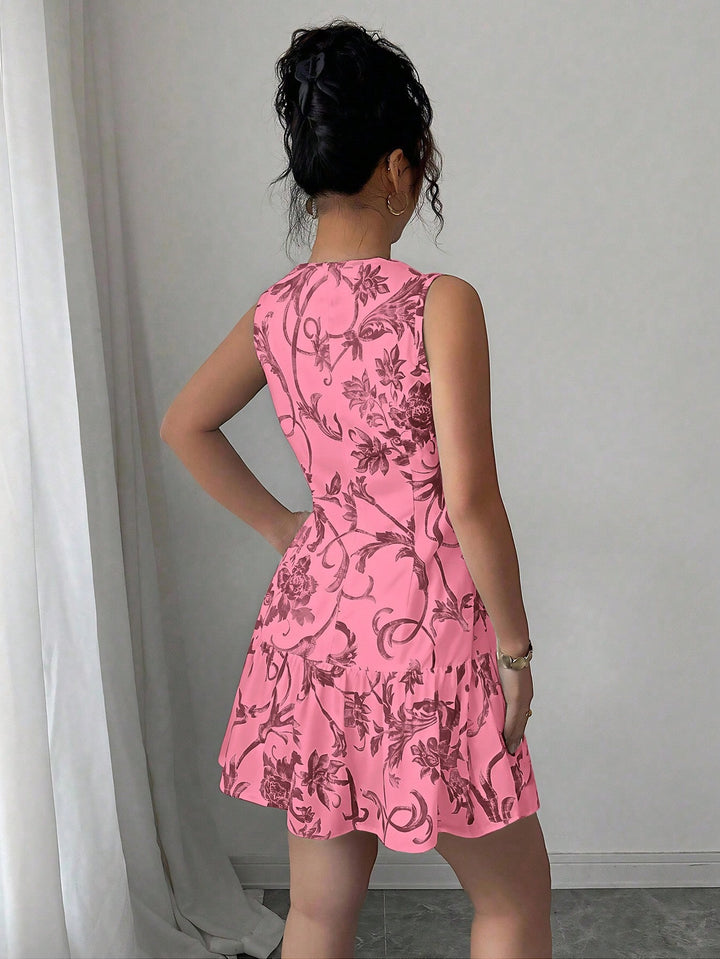 Rochie mini SHEIN, roz