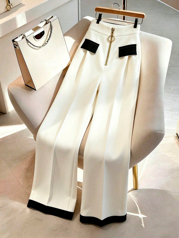 Pantaloni SHEIN, portocaliu