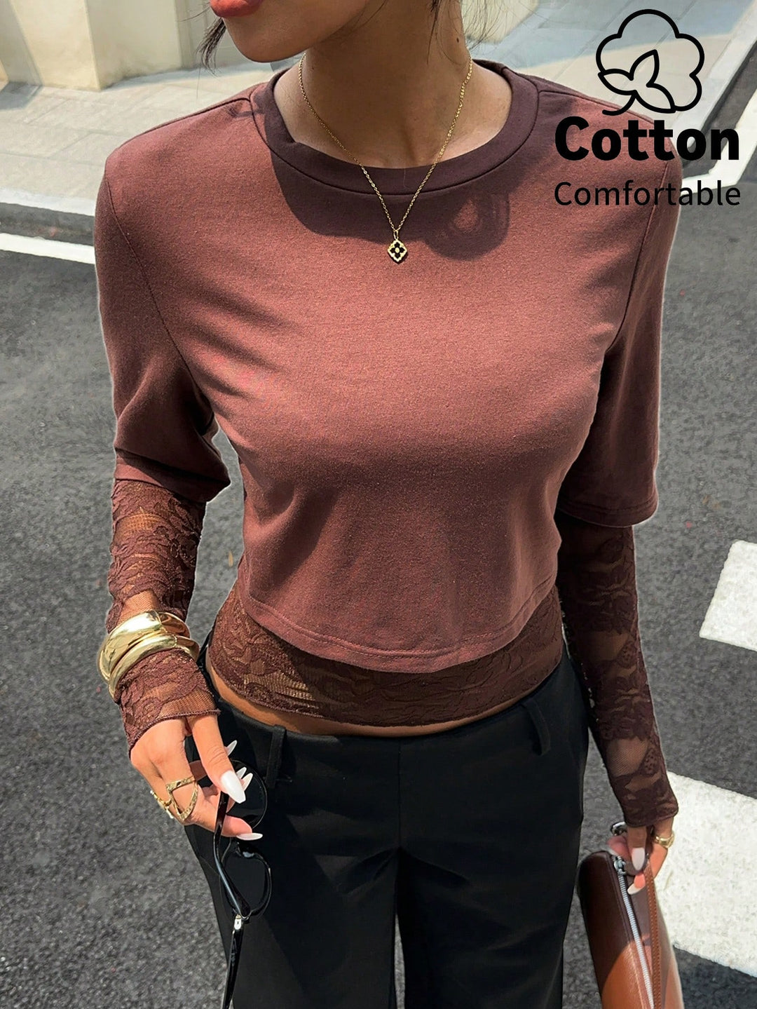 Tricou SHEIN, maro