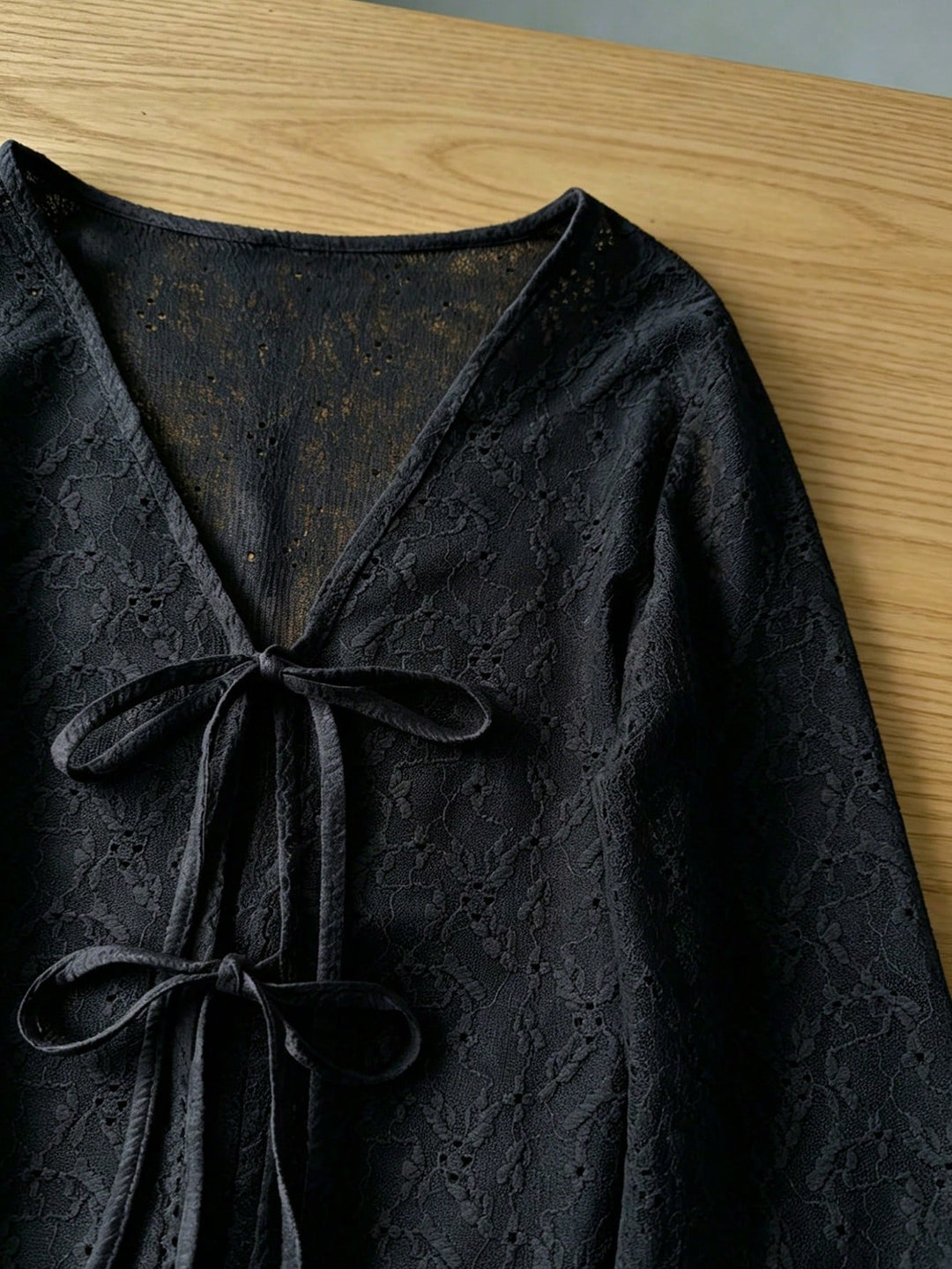 Pulover jacquard SHEIN, negru