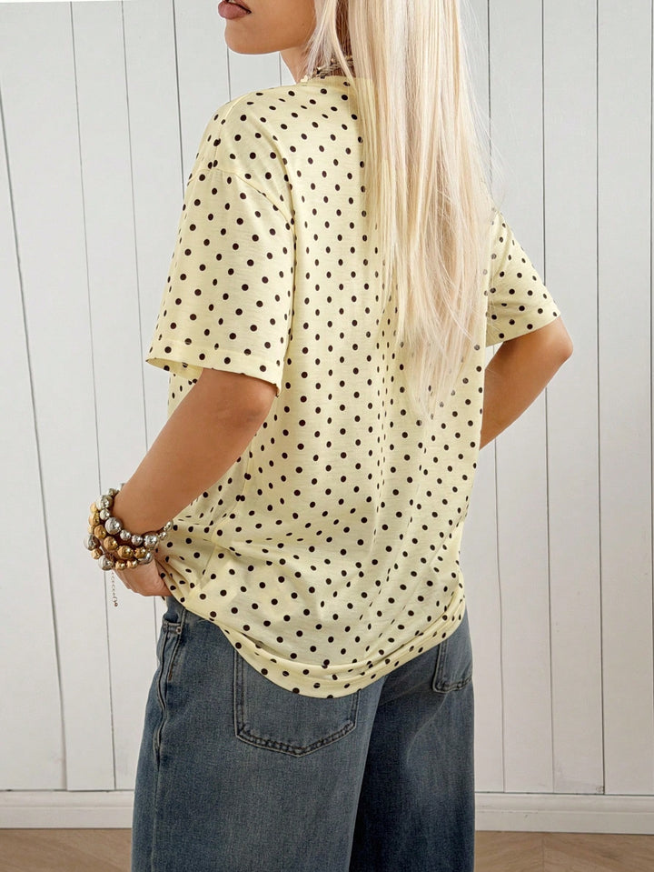 Tricou SHEIN, galben