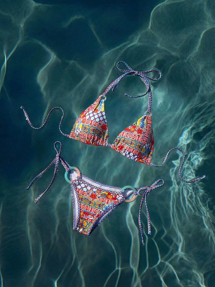Set bikini SHEIN, mix culori