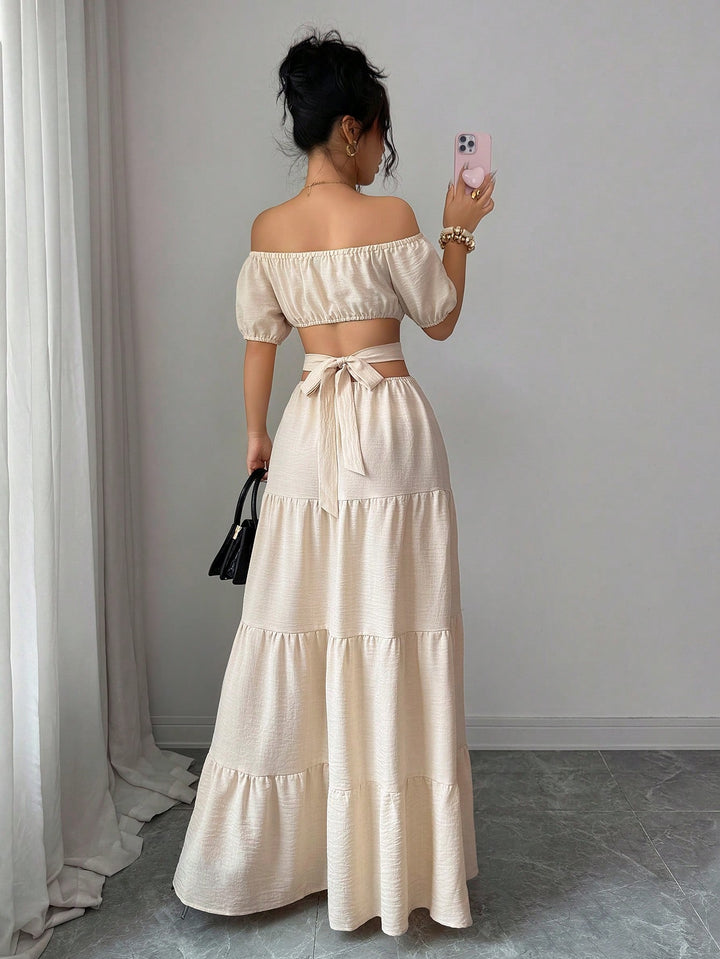 Rochie maxi SHEIN, roz