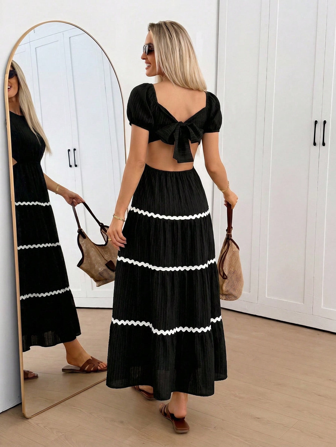 Rochie maxi SHEIN, negru