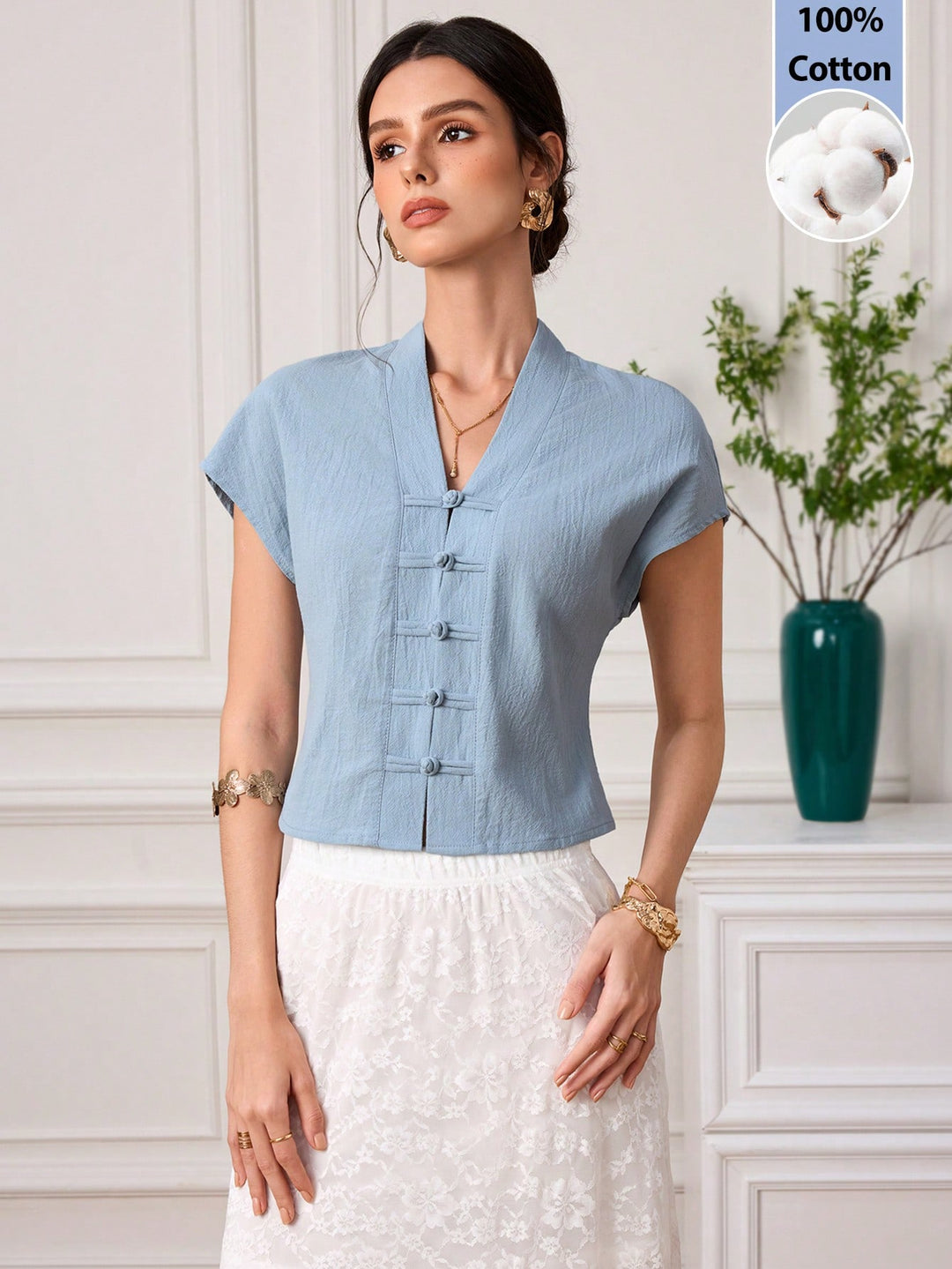 Bluza SHEIN, albastru