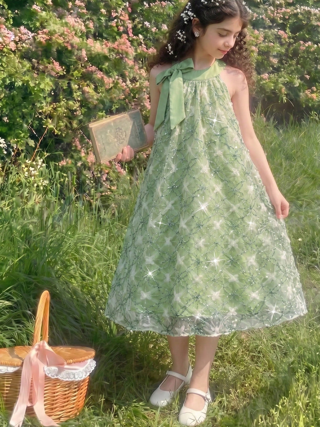 Rochie SHEIN, verde