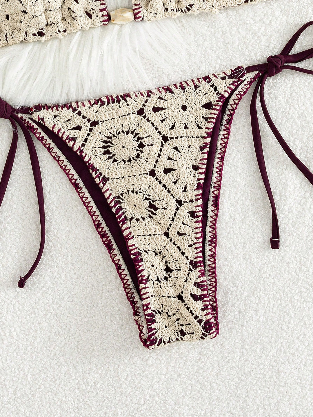 Set bikini SHEIN, vișiniu