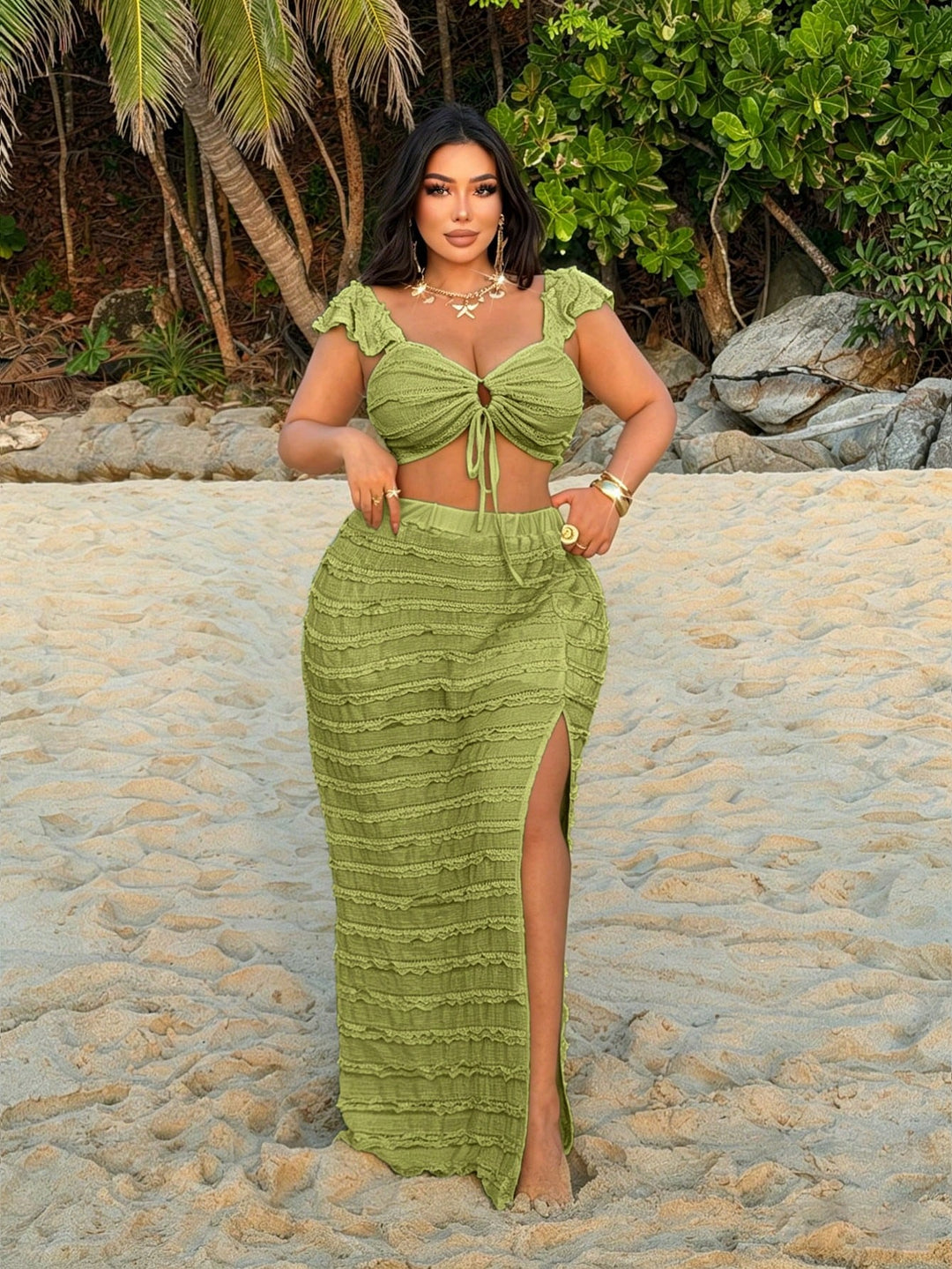 Compleu SHEIN, verde