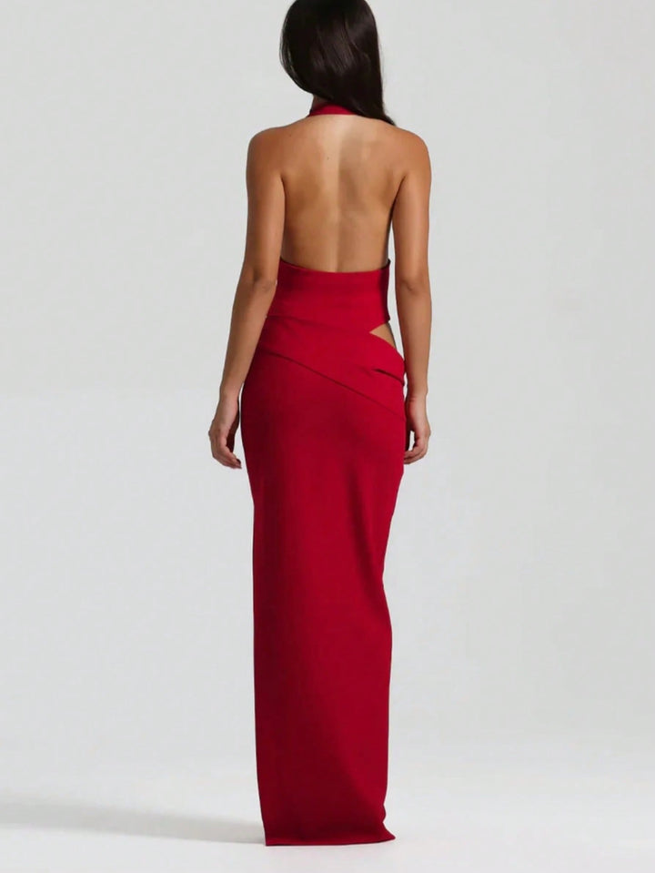 Rochie maxi SHEIN, roșu