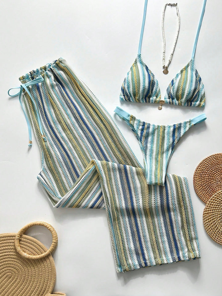 Set bikini SHEIN, mix culori