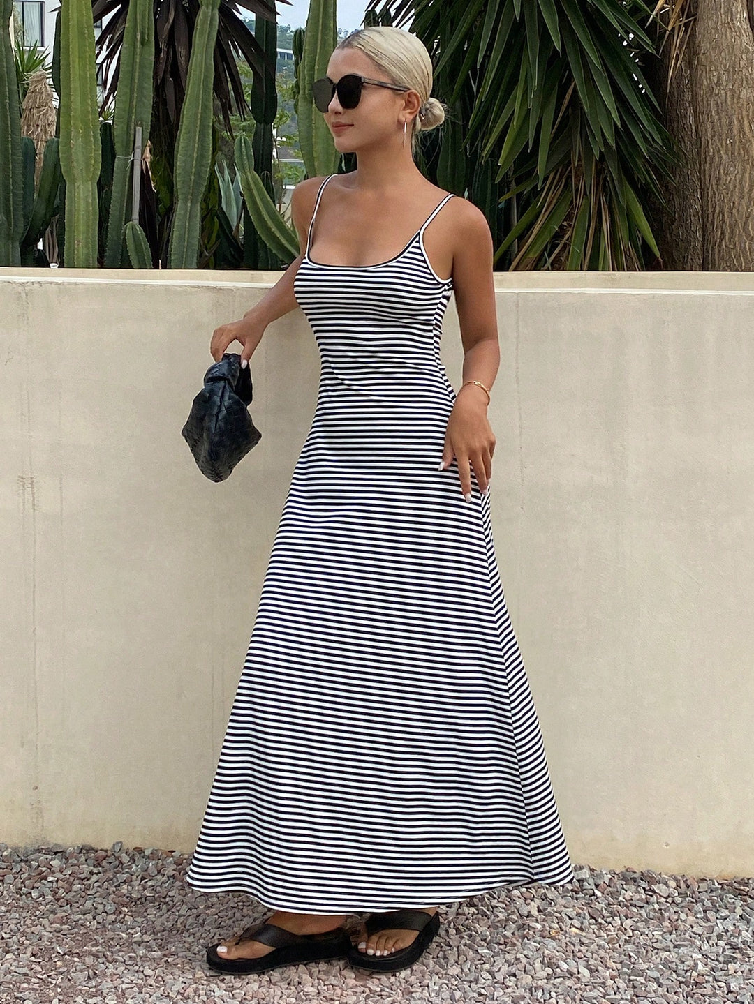 Rochie maxi SHEIN, negru