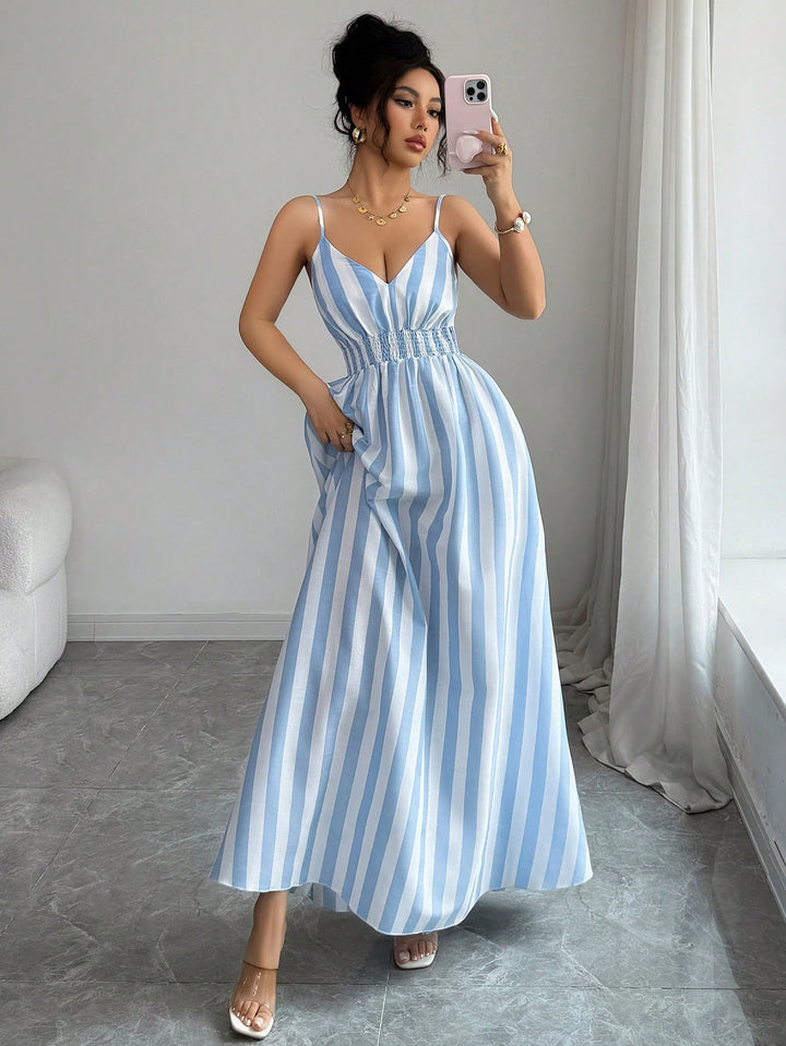 Rochie maxi SHEIN, albastru