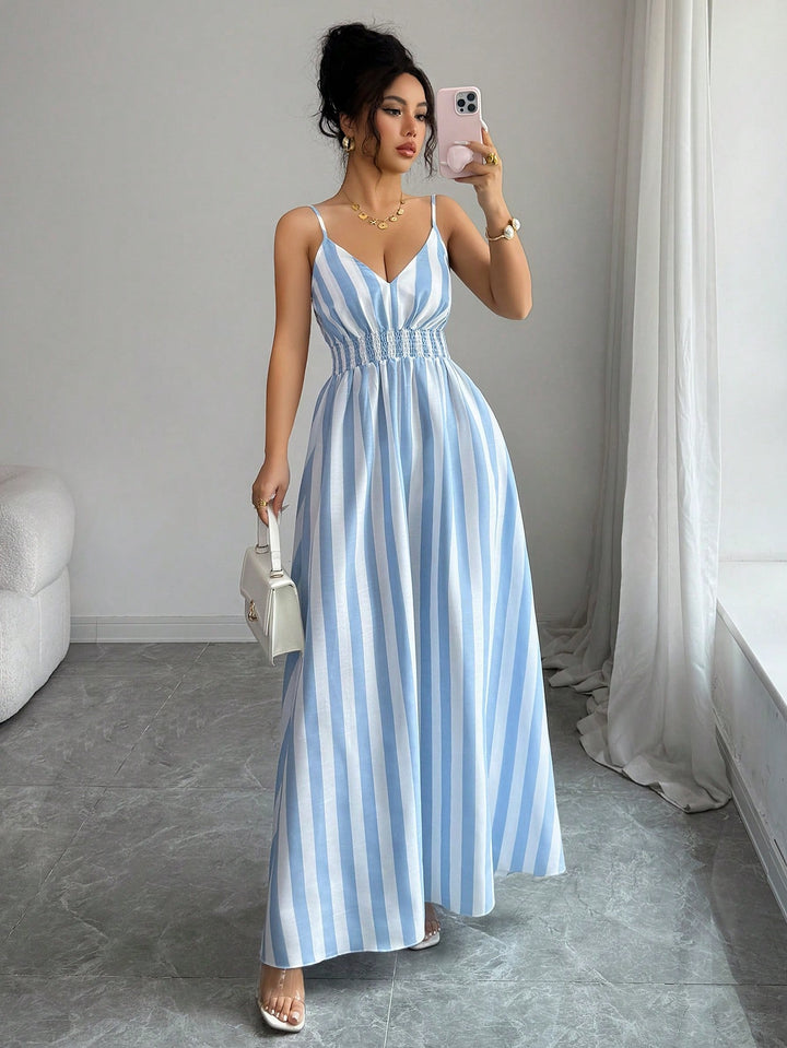 Rochie maxi SHEIN, albastru