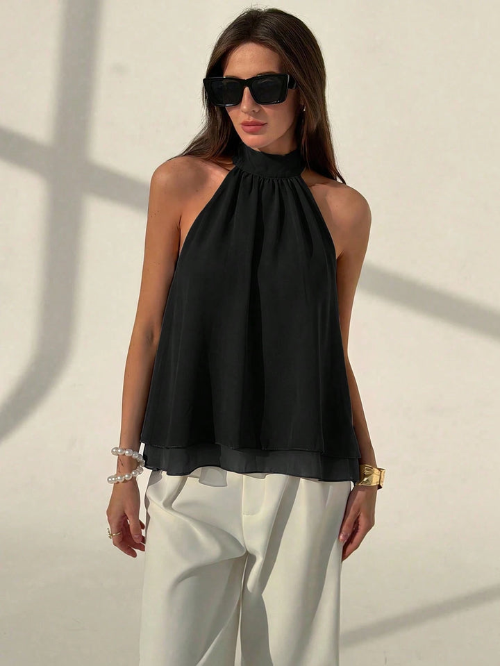 Top SHEIN, negru