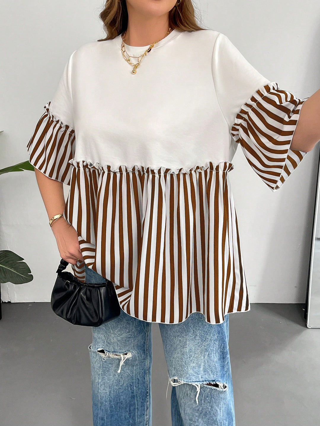 Tricou SHEIN, maro