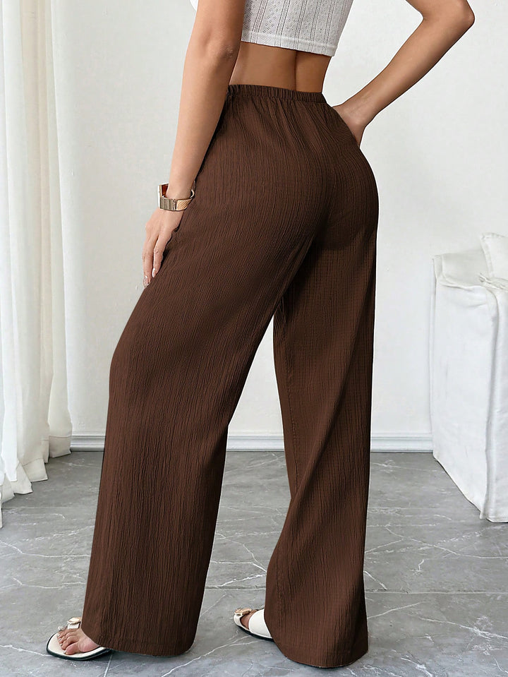 Pantaloni SHEIN, maro
