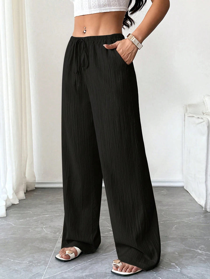 Pantaloni SHEIN, negru
