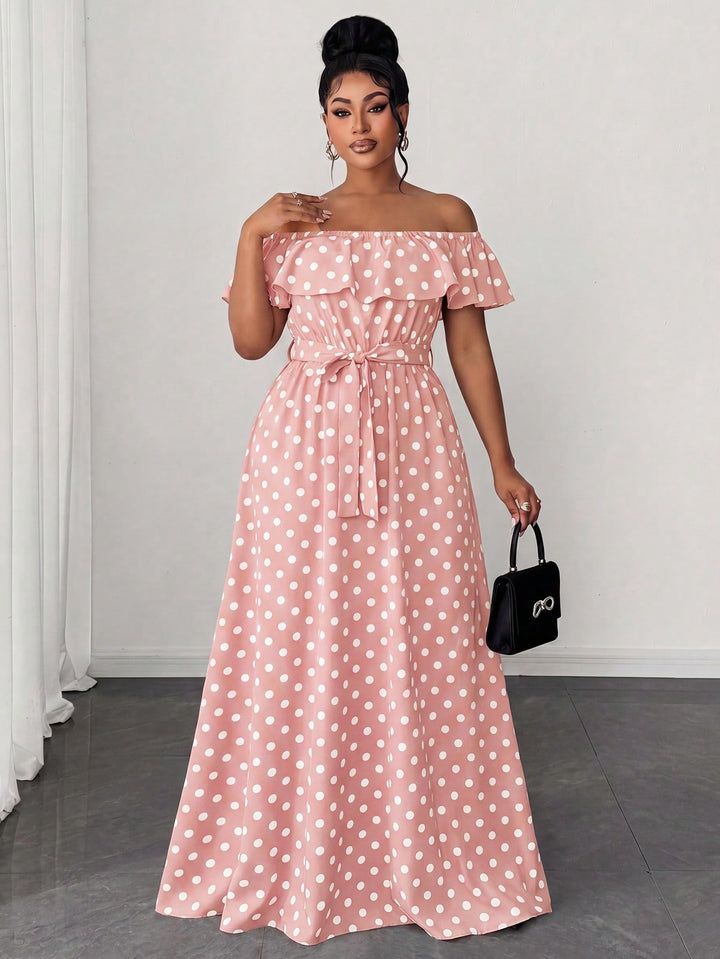Rochie maxi SHEIN, mix culori