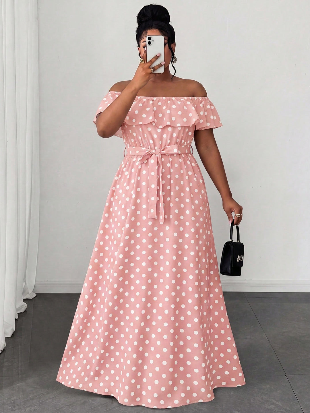 Rochie maxi SHEIN, mix culori
