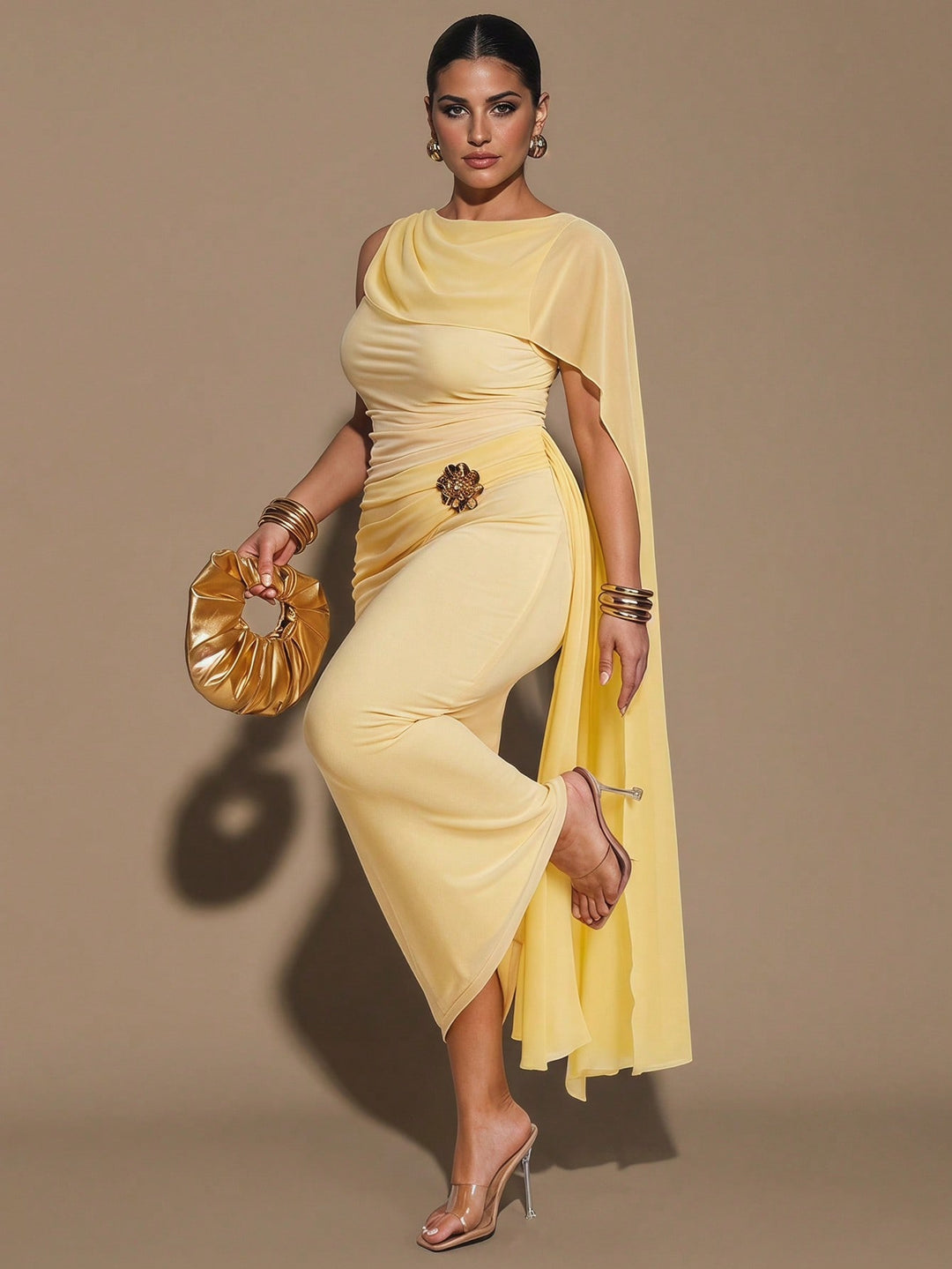 Rochie SHEIN, portocaliu