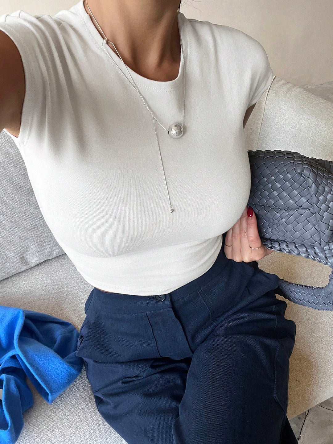 Tricou SHEIN, alb