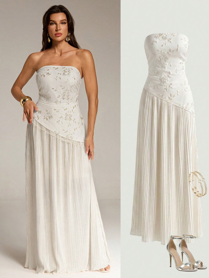 Rochie maxi SHEIN, portocaliu