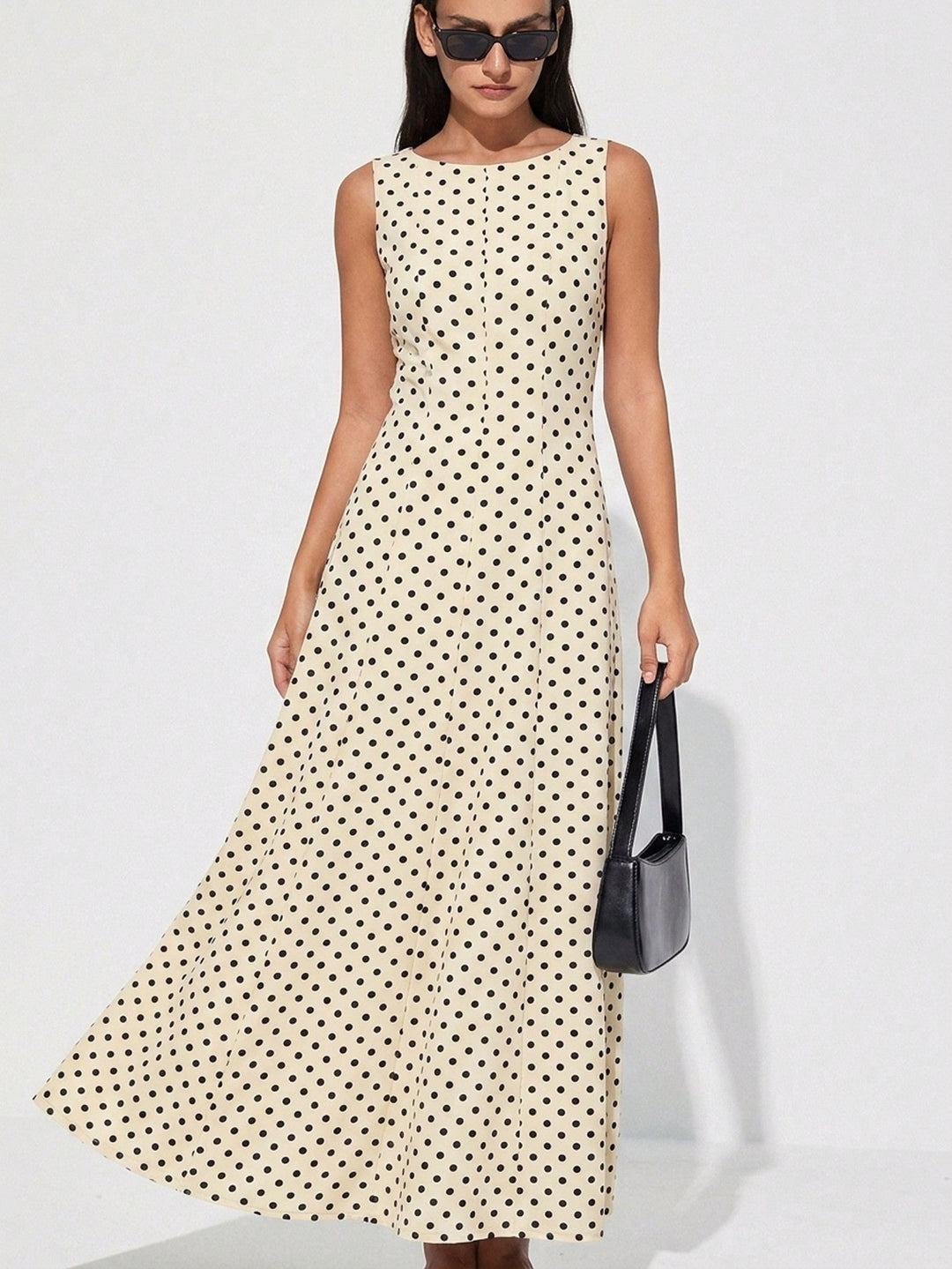 Rochie maxi SHEIN, kaki