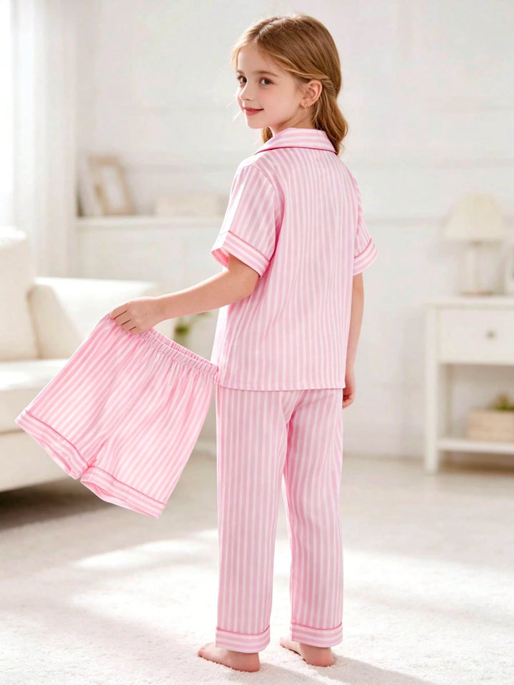 Set pijamale SHEIN, roz